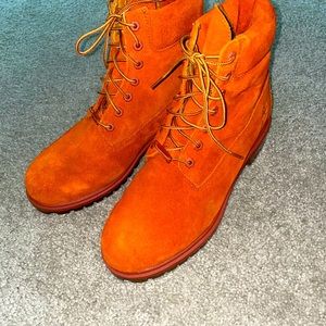 The Timberland 6-Inch Boot Dark Rust Colorway